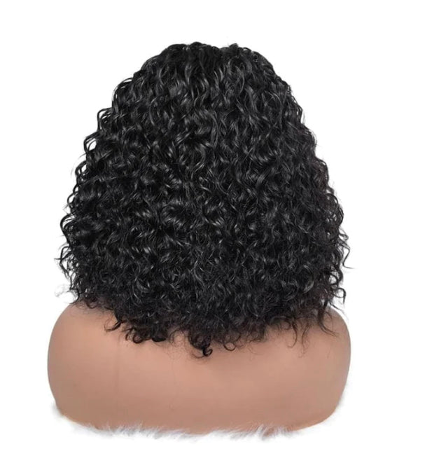 Glueless Wig Deep Curl Bob Wig