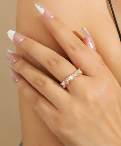 Glitz & glam cuff ring