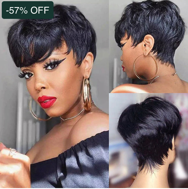 Big Deal - Boss Lady Pixie Human Hair Wig