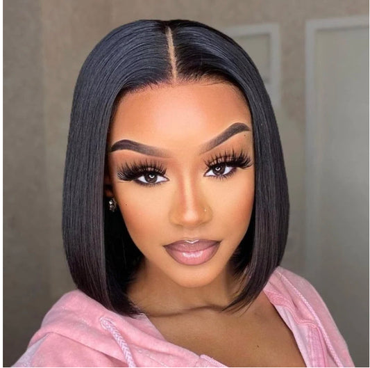 Glueless Lace Bob Wig Middle Path