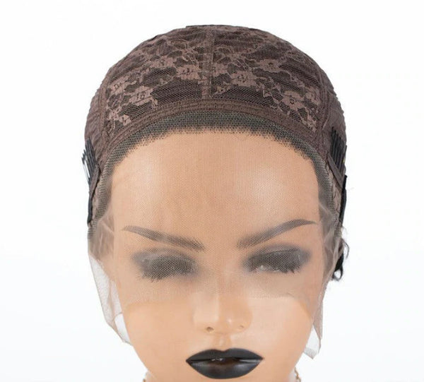 Natural Pixie Curly Blonde Color Wig